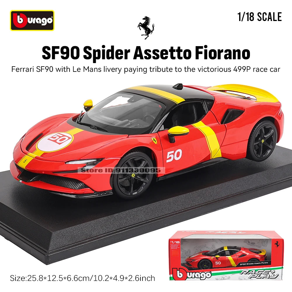 1:18 Ferrari LaFerrari SF90 STRADALE ASSETTO FIORANO 50#