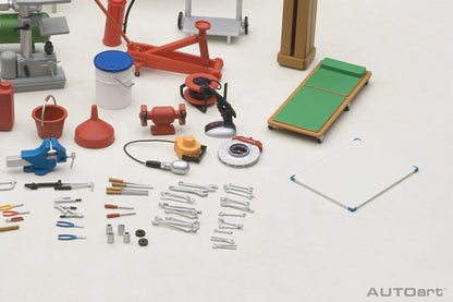 1:18 Garage kit set static display