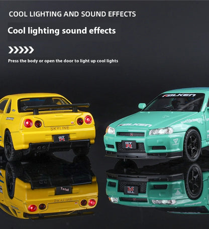1:32 Nissan GTR Skyline R32 Paint Simulation