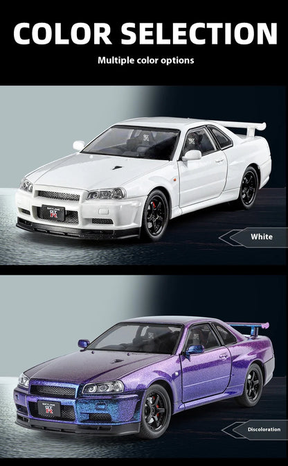 1:24 Nissan GTR-R34