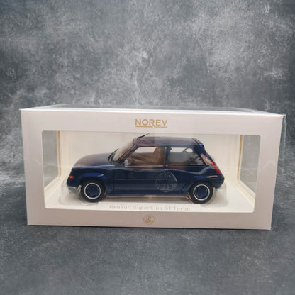 NOREV 1/18 Scale   Renault Supercing GT Turbo 1989  Static Car Model Diecast Model Ornament Holiday Gift Collection