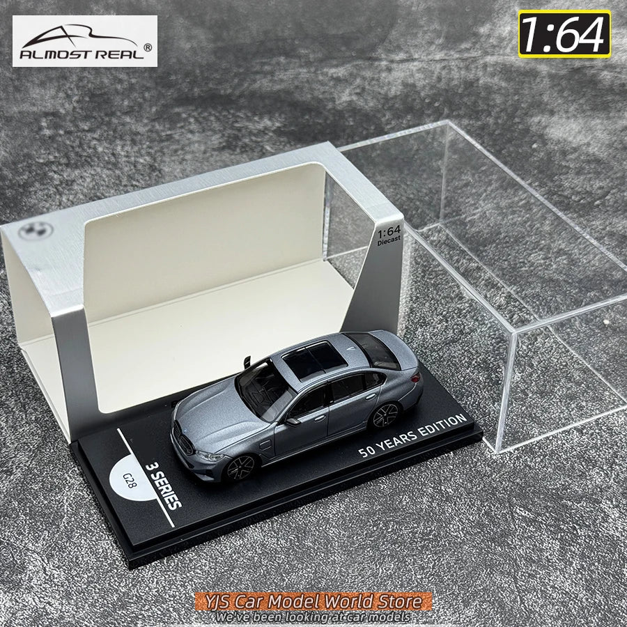 1:64 50 Years 7 GENERATIONS 3 Series 8 sets of car model static ornaments collection