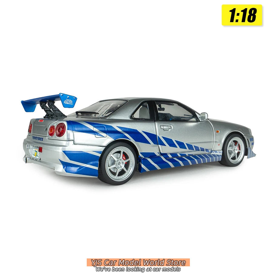1:18  SKYLINE GT-R BNR34  RX7 FD3RS