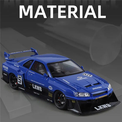 1:24 Skyline Ares Silvia GT-R R34