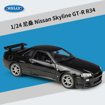1:24 Nissan Skyline GTR R34 R 34
