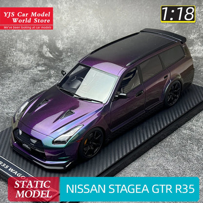 1/18 NISSAN STAGEA GTR R35