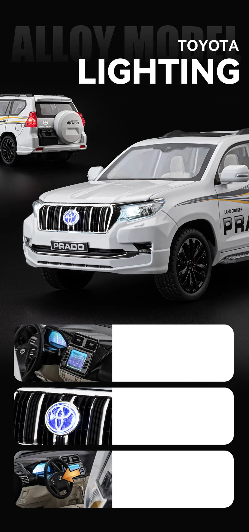 1:18 Toyota Prado Land Cruiser