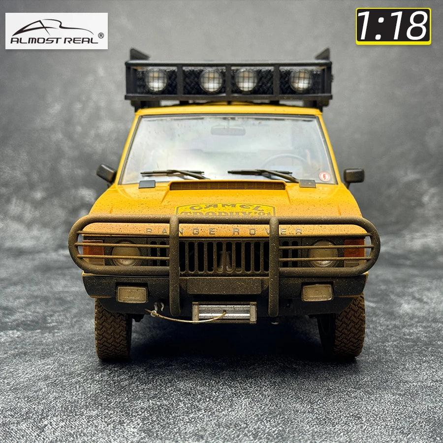 1:18 Land Rover Range Rover "CAMEL TROPHY" SUMATRA 1981 DIRTY VERSION