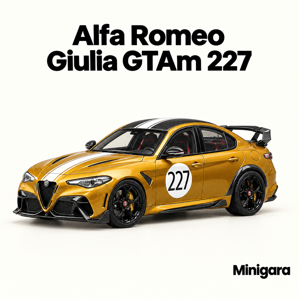 Alfa Romeo Giulia GTAm số 227