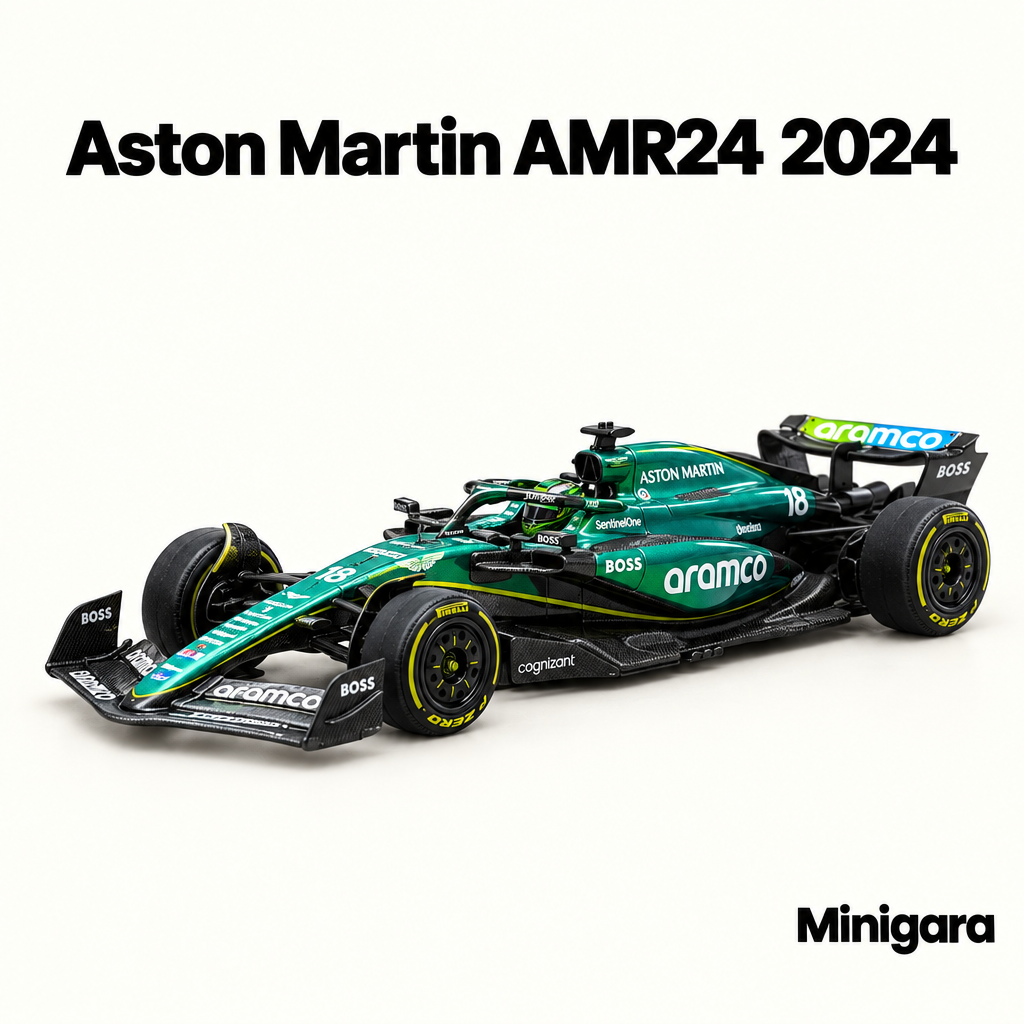 Aston Martin AMR24 2024, bản số 18 theo ảnh gốc