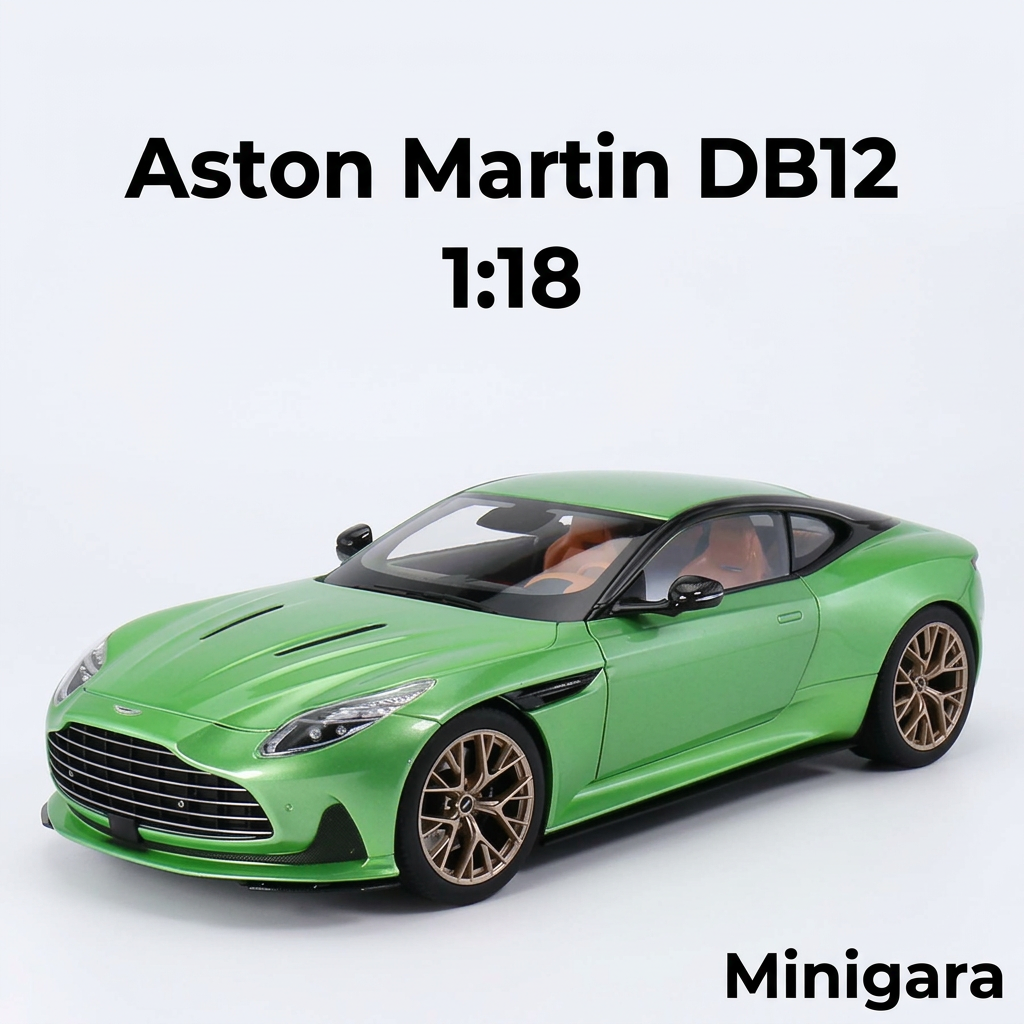Aston Martin DB12 xanh mâm đồng