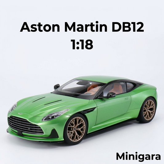 Aston Martin DB12 xanh mâm đồng