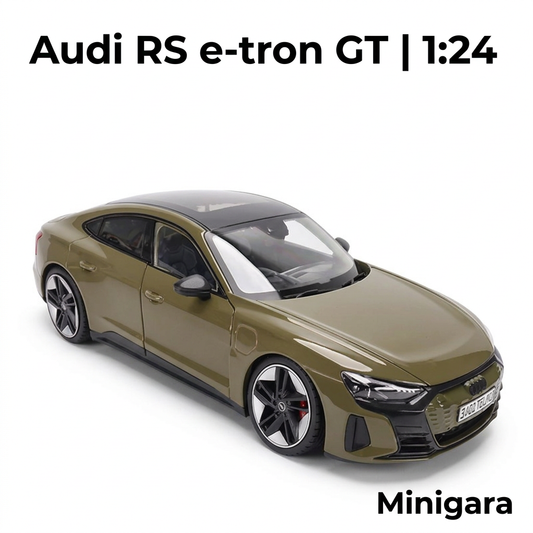 Audi RS e-tron GT xanh olive