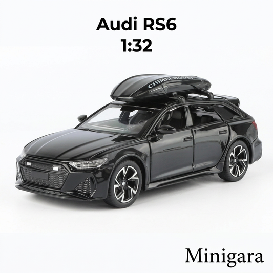 Audi RS6 với hộp nóc đóng