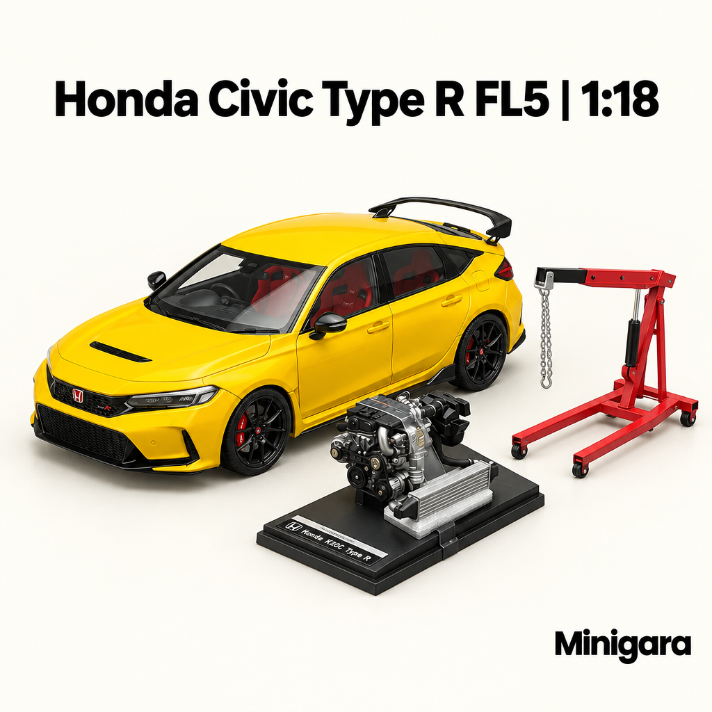 Bìa Honda Civic Type R FL5 cùng phụ kiện