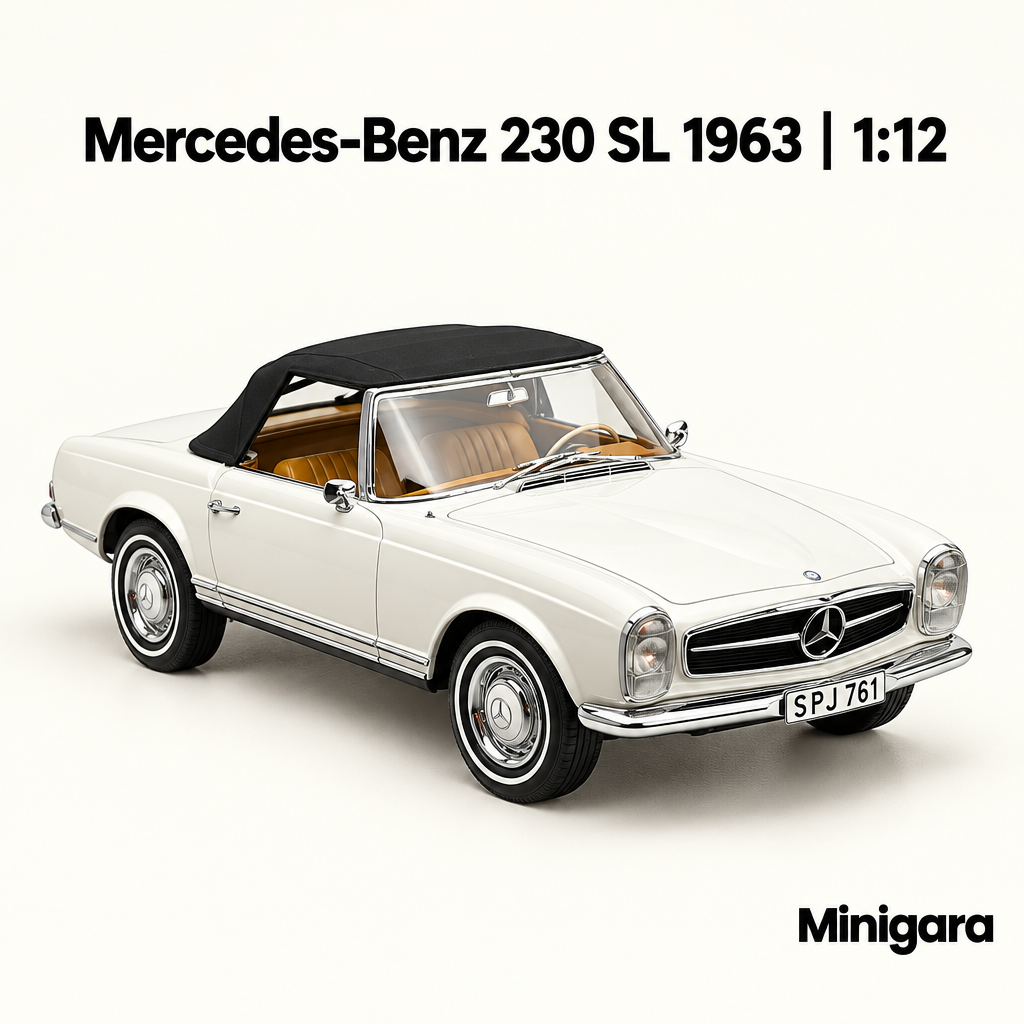 Bìa Mercedes-Benz 230 SL 1963
