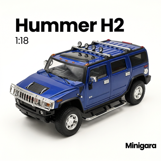 Bìa Minigara Hummer H2 nền trắng