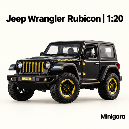 Bìa Minigara Jeep Wrangler Rubicon hai cửa