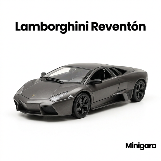Bìa Minigara Lamborghini Reventón nền trắng