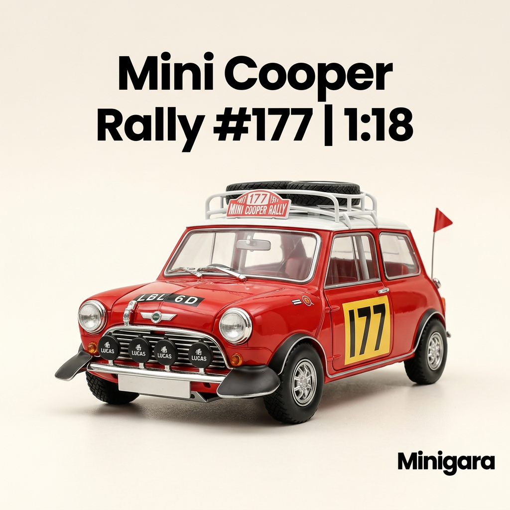 Bìa Minigara Mini Cooper Rally số 177