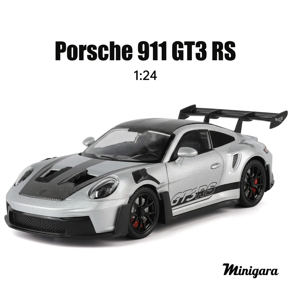 Bìa Porsche 911 GT3 RS làm lại từ ảnh nguồn khác