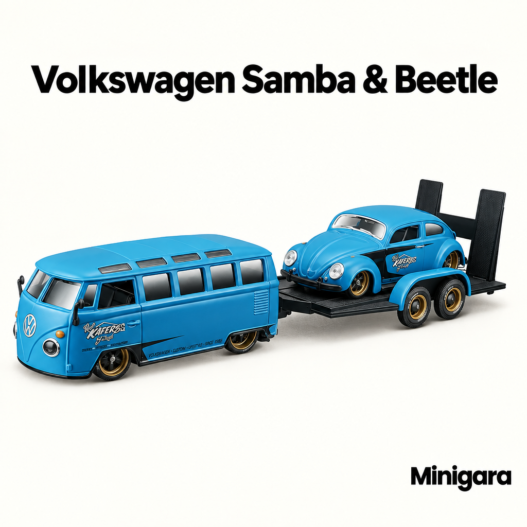 Bộ Volkswagen Samba và Beetle