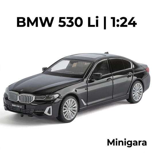 BMW 530 Li đen