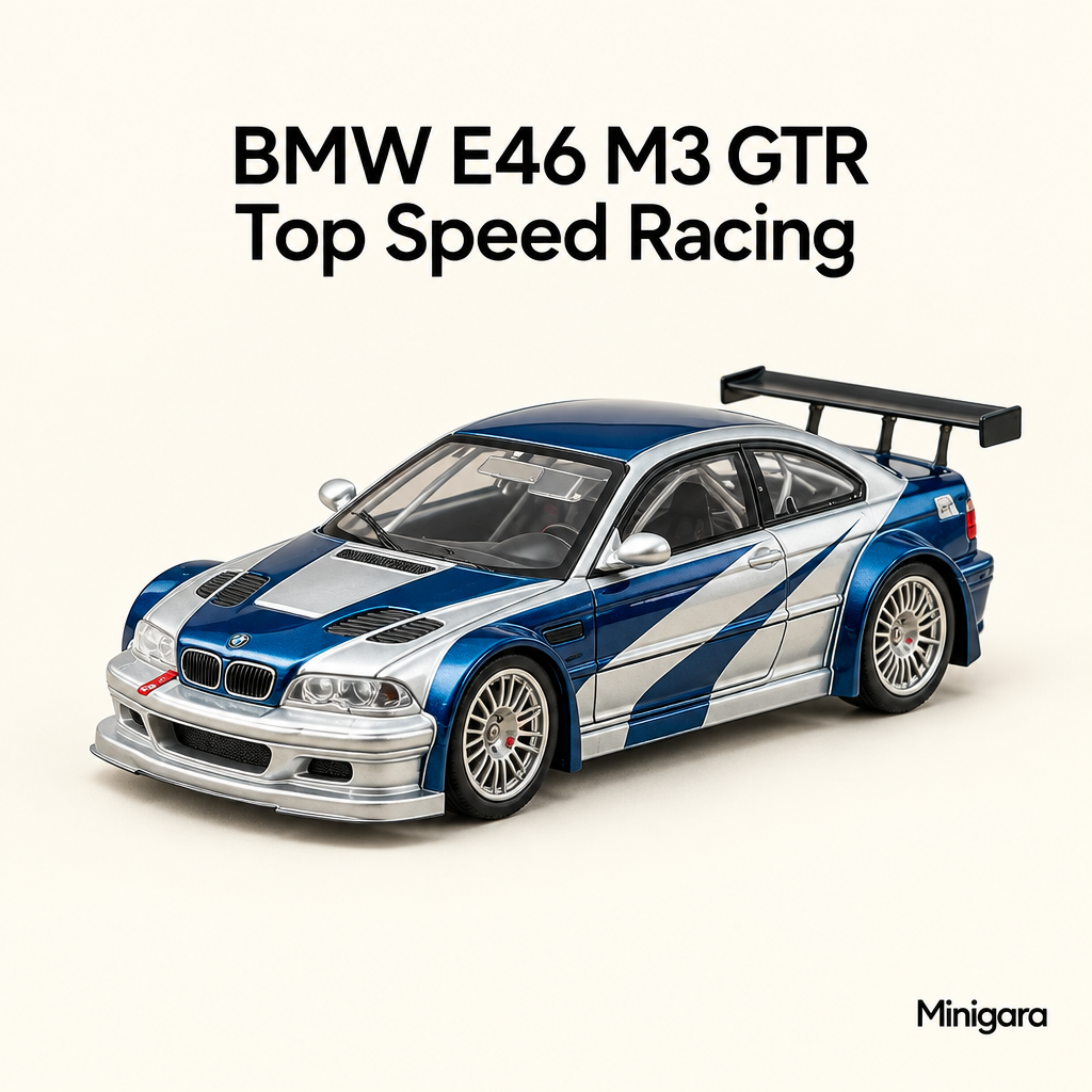BMW E46 M3 GTR Top Speed Racing