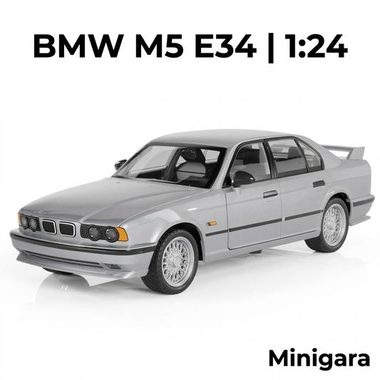 BMW M5 E34 bạc