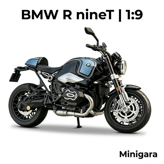 BMW R nineT đen bạc
