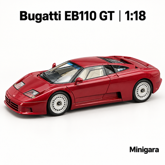 Bugatti EB110 GT đỏ burgundy