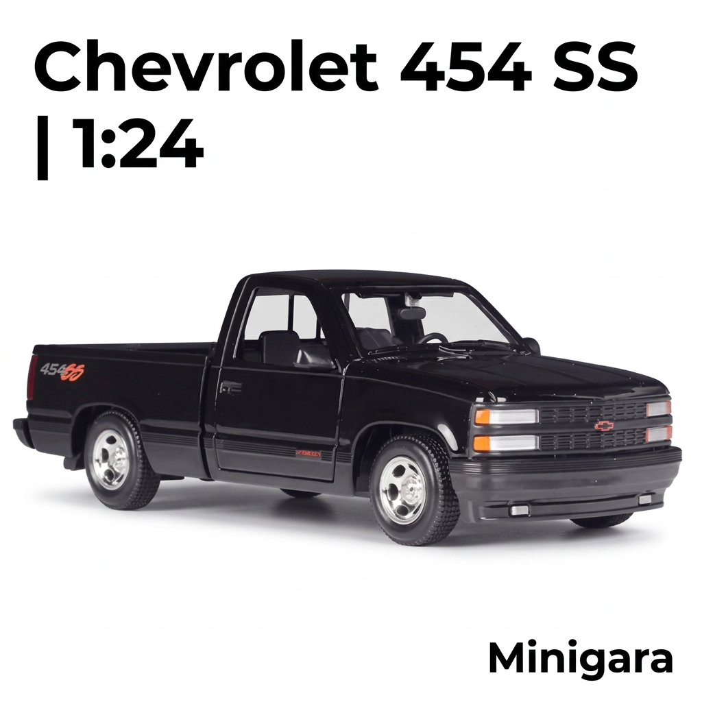 Chevrolet 454 SS đen