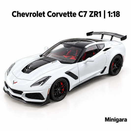 Chevrolet Corvette C7 ZR1 trắng