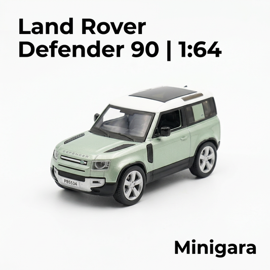 Defender 90 xanh nhạt mui trắng