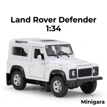 Defender cổ điển trắng