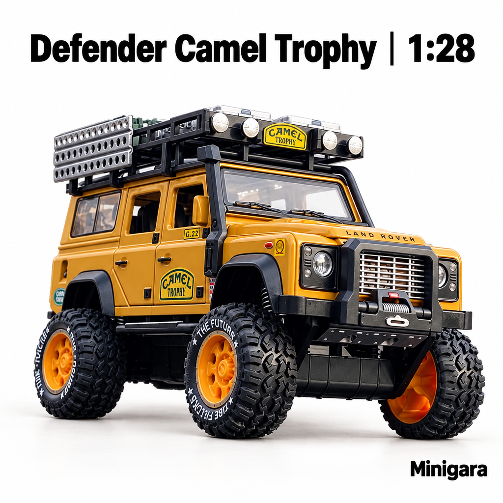 Defender Camel Trophy vàng