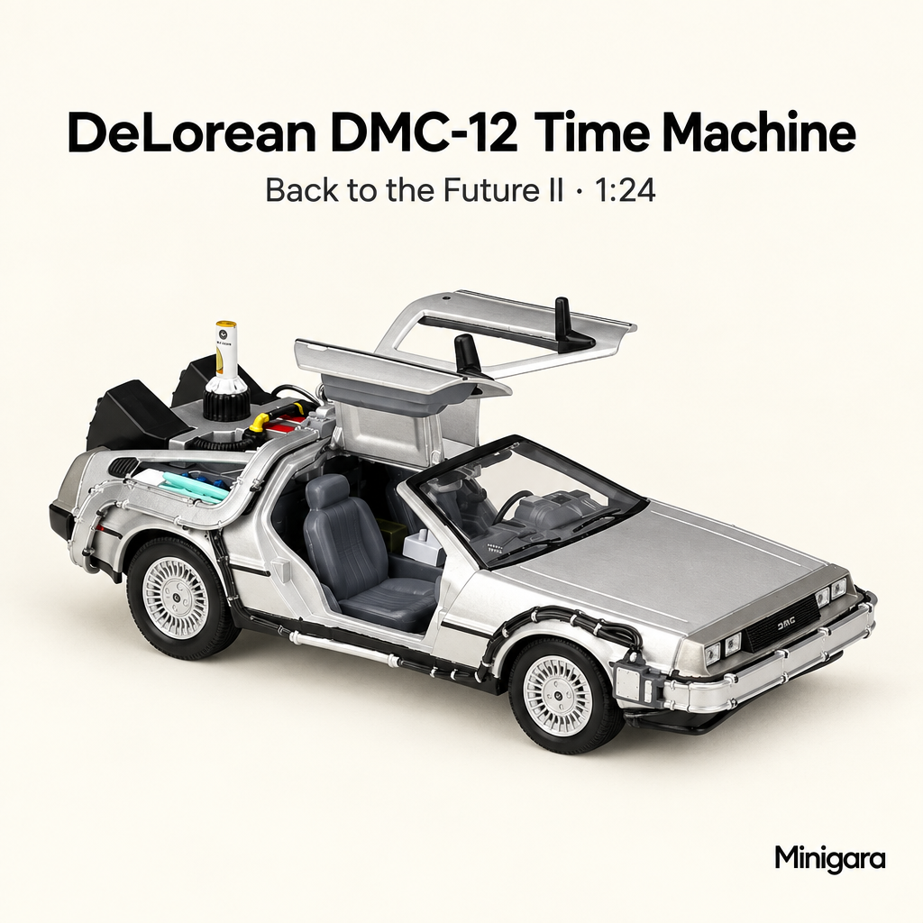 DeLorean DMC-12 Time Machine làm lại