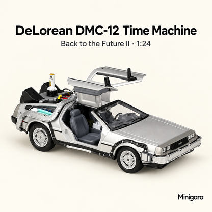 DeLorean DMC-12 Time Machine làm lại