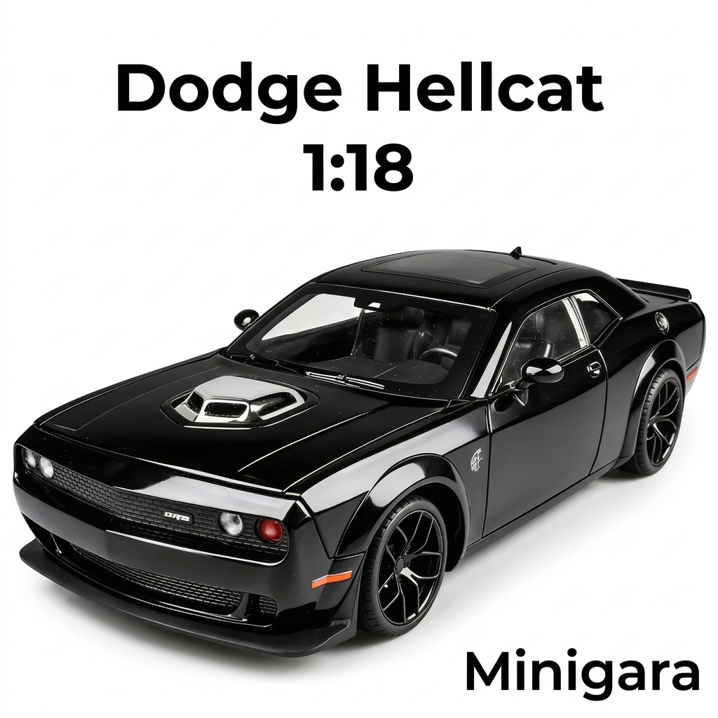 Dodge Hellcat đen