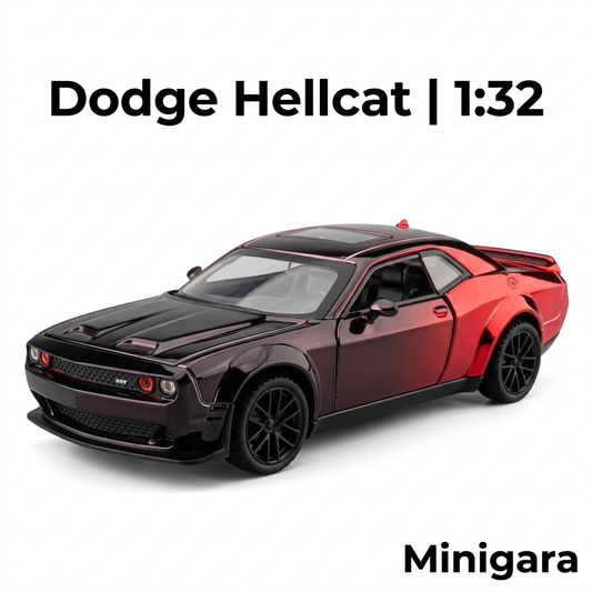 Dodge Hellcat mạ đen chuyển đỏ burgundy