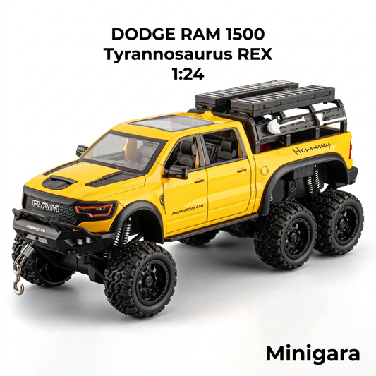 DODGE RAM 1500 Tyrannosaurus REX 1:24, bố cục thoáng hơn