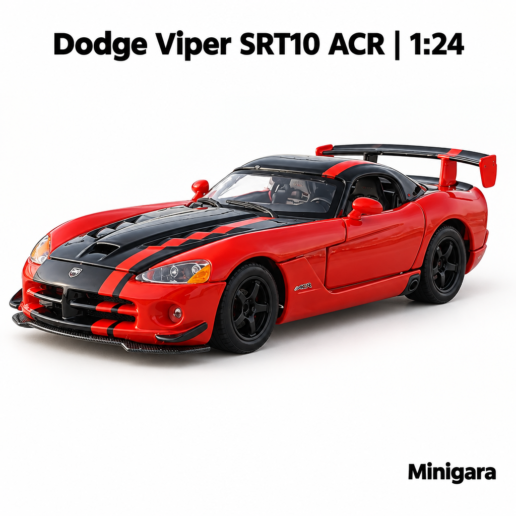 Dodge Viper SRT10 ACR đỏ đen