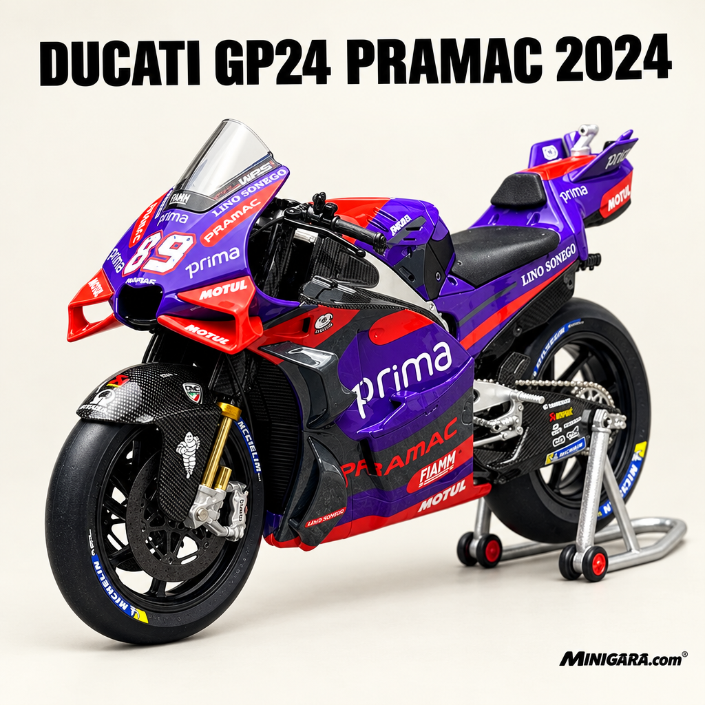 Ducati GP23 GP24 Prima Pramac Racing 2024