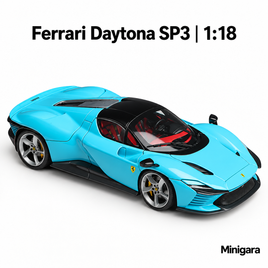 Ferrari Daytona SP3 xanh turquoise