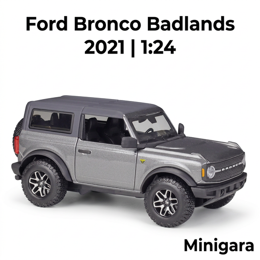 Ford Bronco Badlands xám