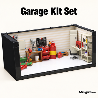Garage kit set static display