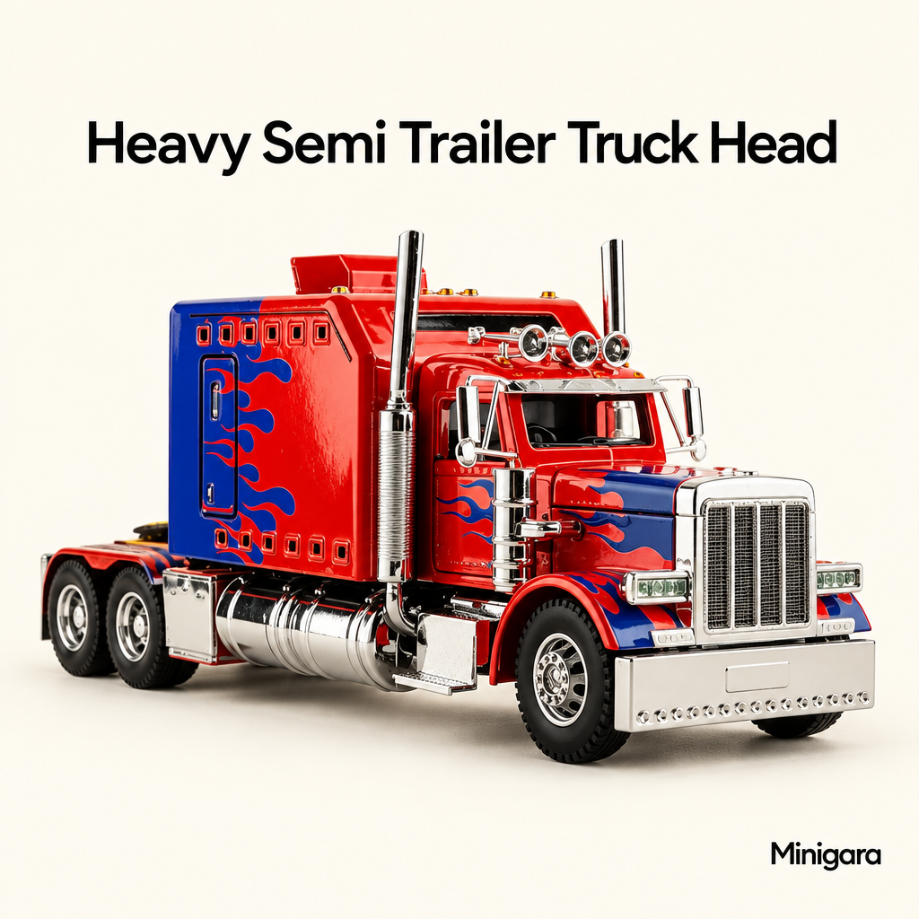 Heavy Semi Trailer Truck Head