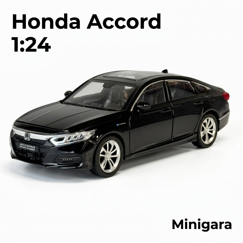 Honda Accord đen