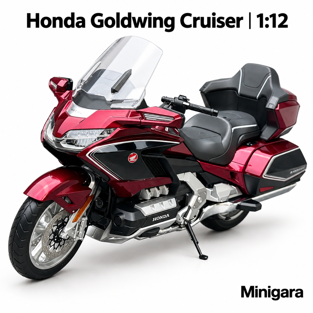 Honda Goldwing đỏ burgundy