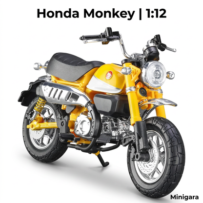 Honda Monkey vàng trắng